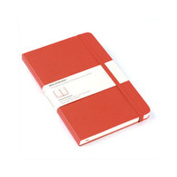 Moleskine Red Large Ruled Notebook